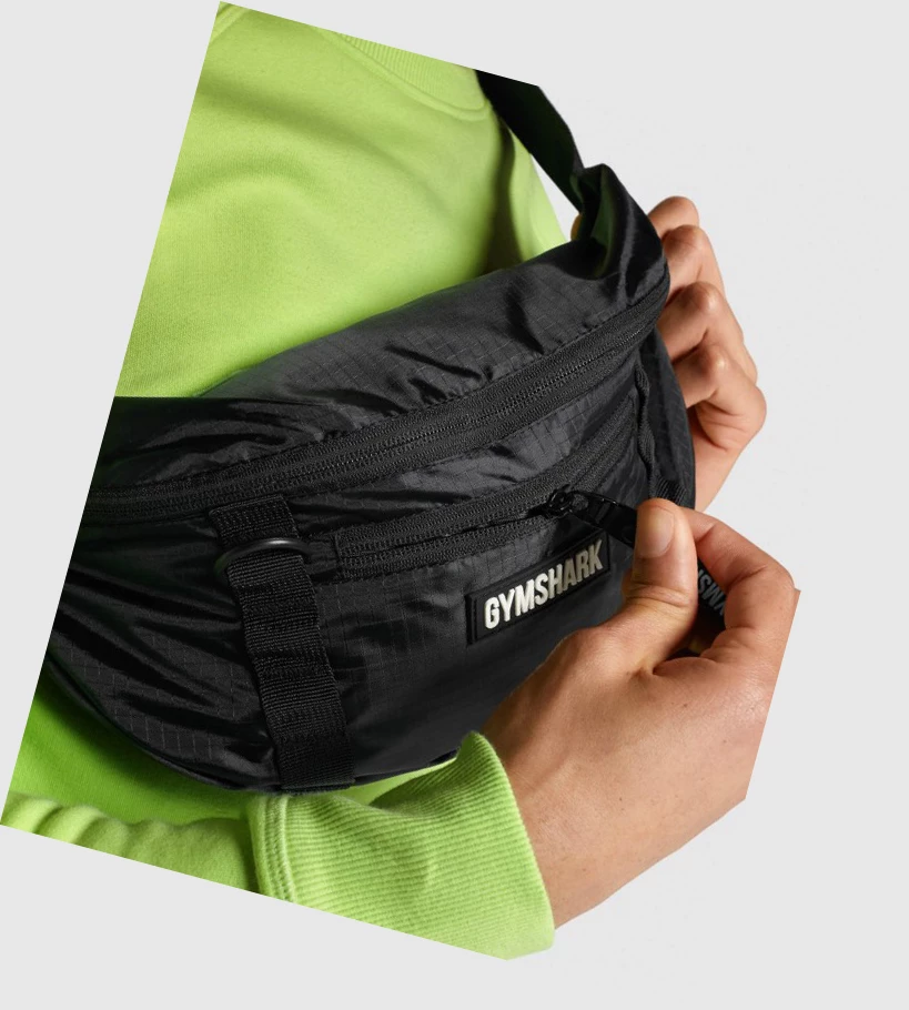 Gymshark GS Cross Body Naisten Laukku & Reppu Mustat | RHXUJS197