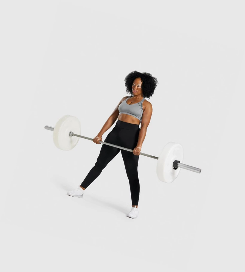 Gymshark GS Power High Waisted Naisten Leggingsit Mustat | HKYRPI916