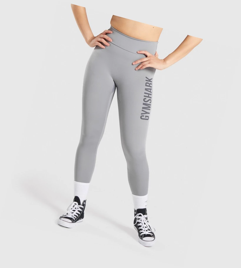 Gymshark GS Power High Waisted Naisten Leggingsit Harmaat | RBNEVP765