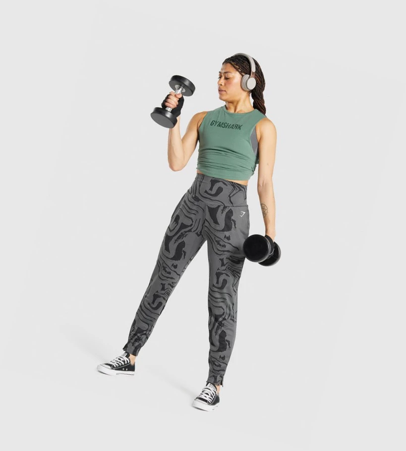 Gymshark GS Power Naisten Juoksuvaatteet Mustat | WVYTEK780