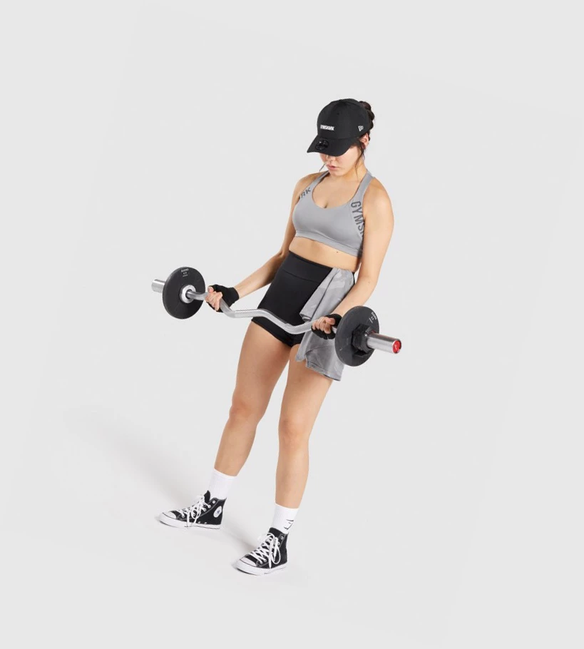 Gymshark GS Power Naisten Shortsit Mustat | PSZJCV842