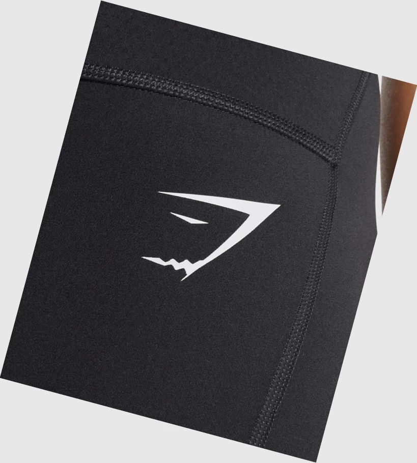 Gymshark GS Power Support Naisten Shortsit Mustat | HYOKXG637