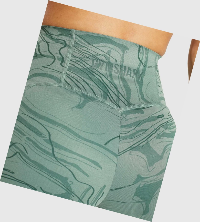 Gymshark GS Power Support Naisten Shortsit Vihreä | VHIGKT720