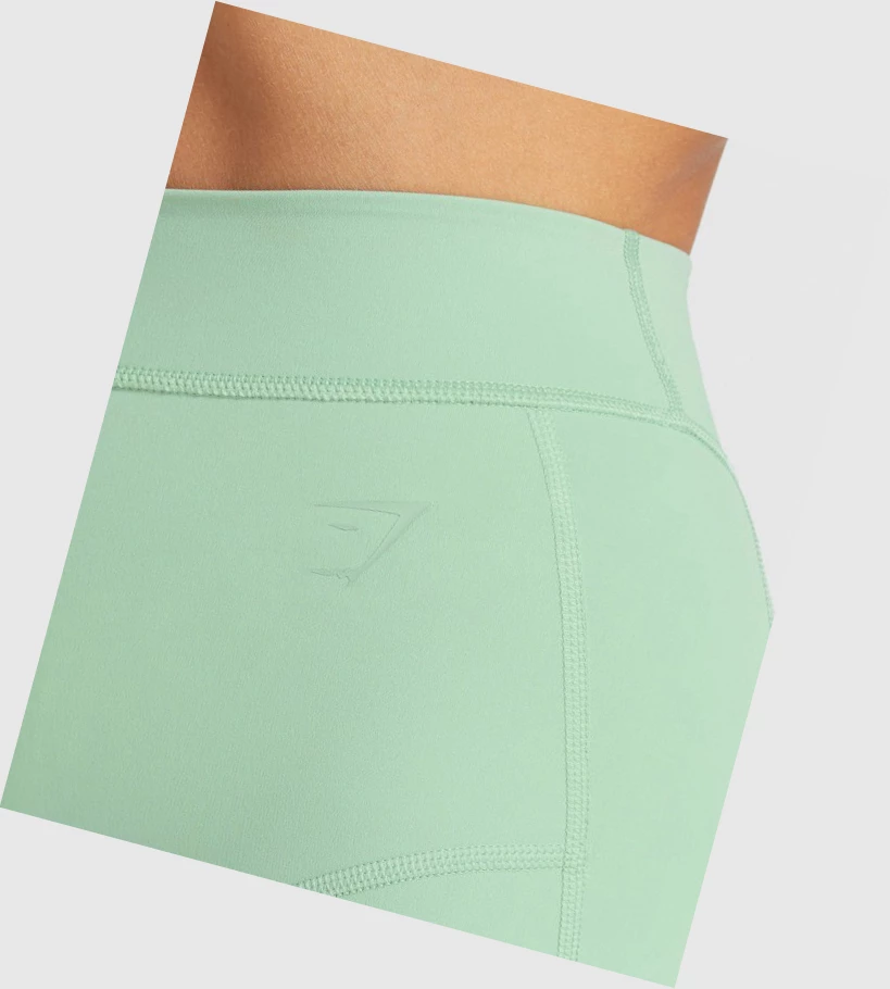 Gymshark KK Fit 7/8 High Waisted Naisten Leggingsit Vihreä | TRLKYI507