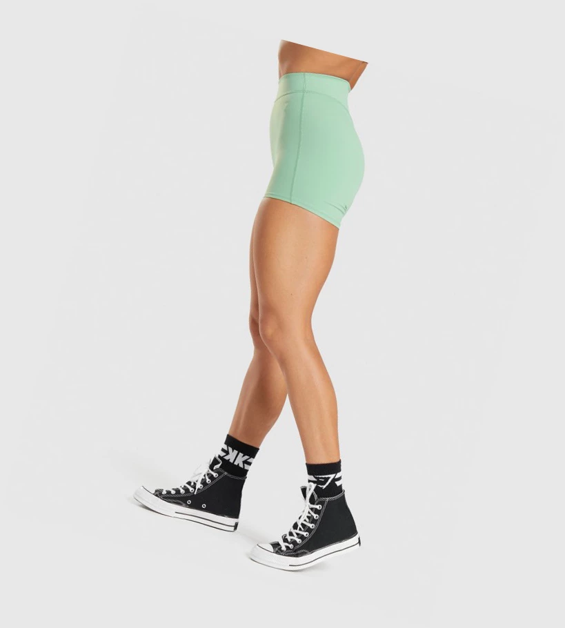 Gymshark KK Fit Naisten Shortsit Vihreä | AXESLY870