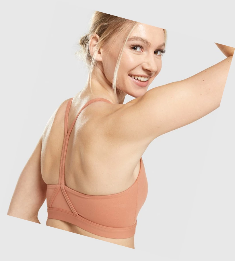 Gymshark KK Fit Naisten Urheiluliivit Oranssi | XLUTCA617