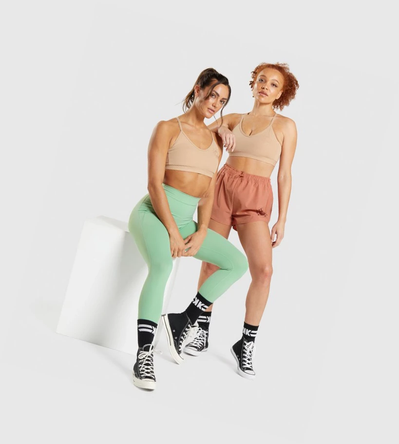 Gymshark KK Fit Naisten Urheiluliivit Vaaleankeltainen | AOBWPL192