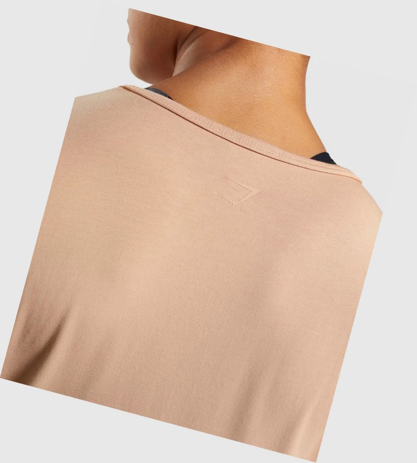 Gymshark KK Fit Raw Crop Top Naisten Puserot Vaaleankeltainen | HXUSOZ345