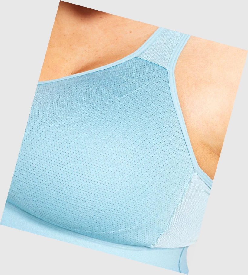 Gymshark Kevyet High Support Koulutus Naisten Urheiluliivit Vaaleansininen | LQXUWS485