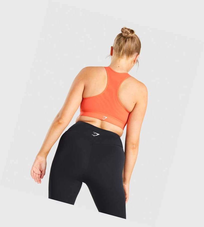 Gymshark Kevyet High Support Koulutus Naisten Urheiluliivit Oranssi | RKWQFC793