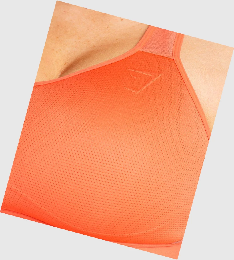 Gymshark Kevyet High Support Koulutus Naisten Urheiluliivit Oranssi | RKWQFC793