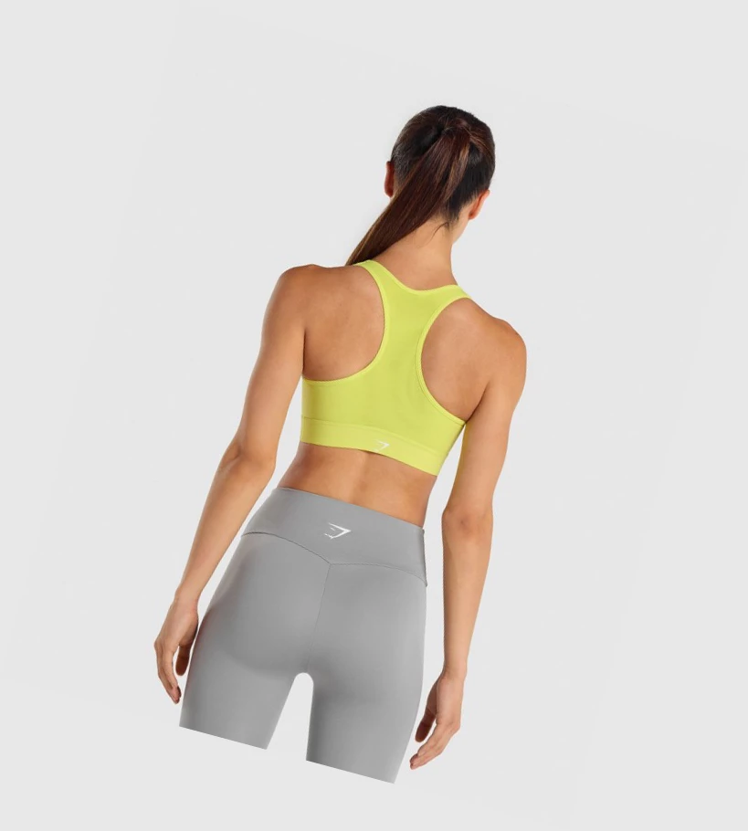 Gymshark Kevyet High Support Koulutus Naisten Urheiluliivit Keltainen | SIWMNG032