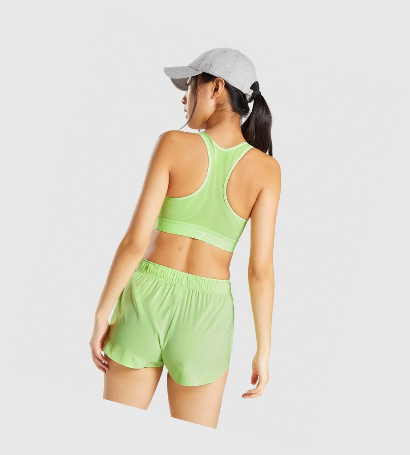 Gymshark Kevyet High Support Koulutus Naisten Urheiluliivit Vihreä | ZYNLWT791
