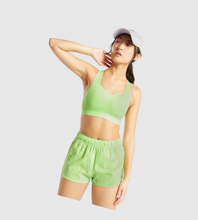 Gymshark Kevyet High Support Koulutus Naisten Urheiluliivit Vihreä | ZYNLWT791