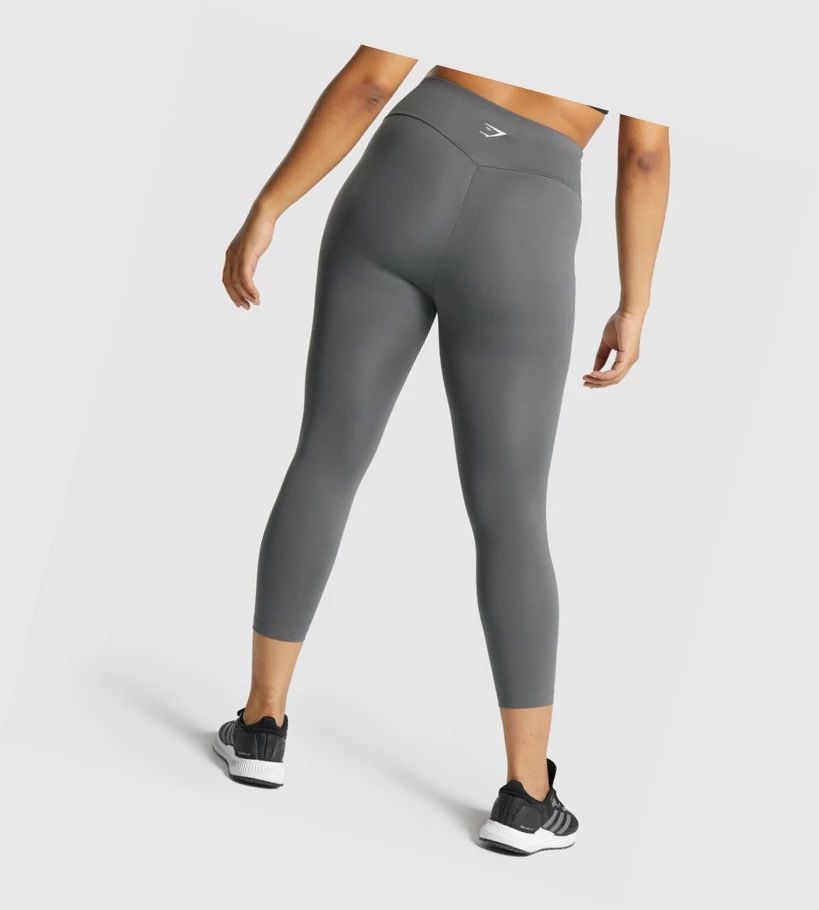 Gymshark Koulutus 7/8 High Waisted Naisten Leggingsit Harmaat | GEYCDR418