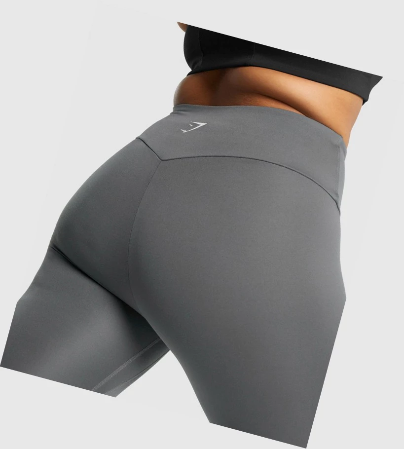 Gymshark Koulutus 7/8 High Waisted Naisten Leggingsit Harmaat | GEYCDR418