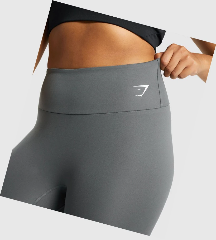 Gymshark Koulutus 7/8 High Waisted Naisten Leggingsit Harmaat | GEYCDR418