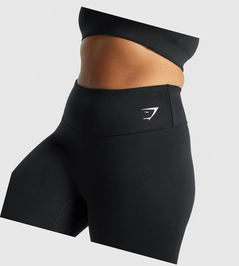 Gymshark Koulutus 7/8 High Waisted Naisten Leggingsit Mustat | RVBXYZ015