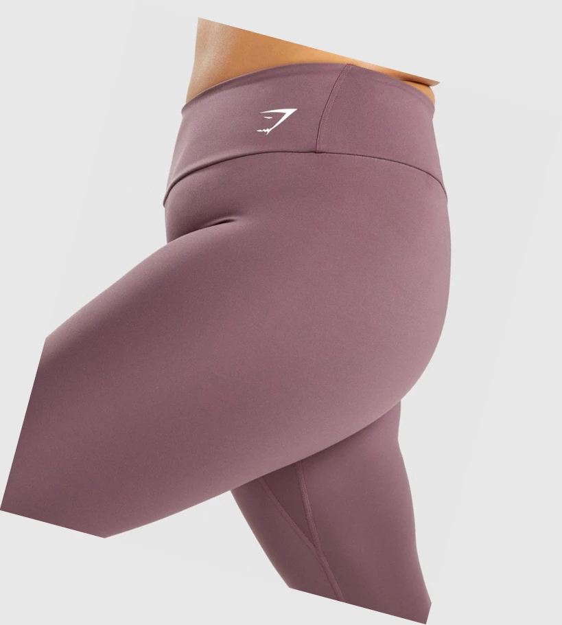 Gymshark Koulutus 7/8 High Waisted Naisten Leggingsit Ruskea | UOQVKL793