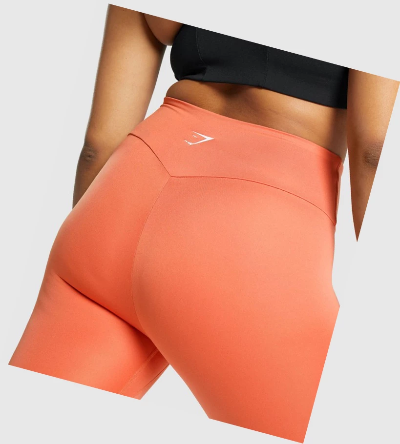 Gymshark Koulutus 7/8 High Waisted Naisten Leggingsit Oranssi | ZMAOTN782