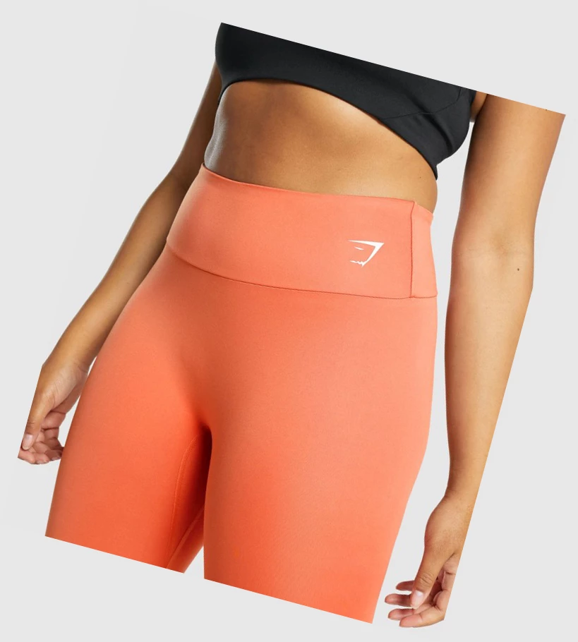 Gymshark Koulutus 7/8 High Waisted Naisten Leggingsit Oranssi | ZMAOTN782