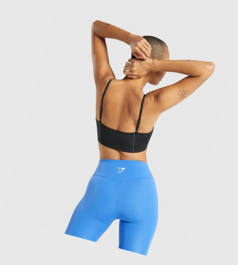 Gymshark Koulutus Bandeau Naisten Urheiluliivit Mustat | COBPWE148