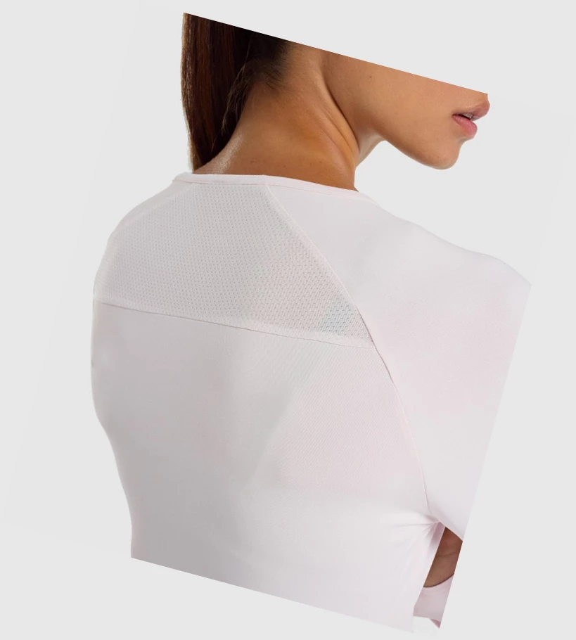 Gymshark Koulutus Crop Top Naisten Puserot Kerma | KHPNJE284