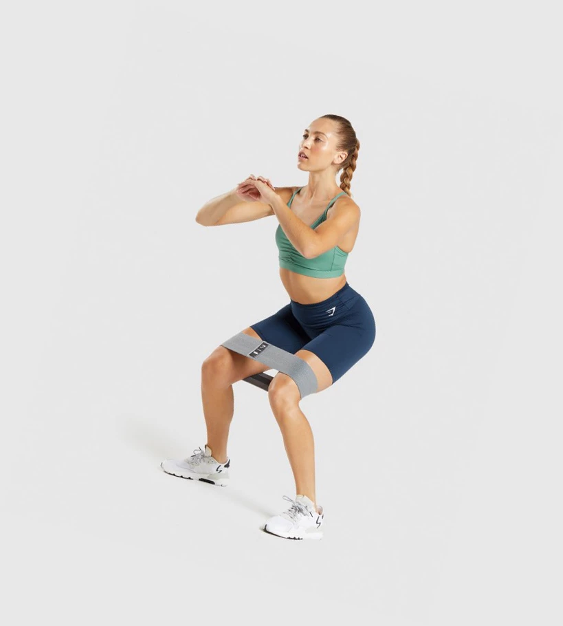 Gymshark Koulutus Cycling Naisten Shortsit Laivastonsininen | CZPXYJ957