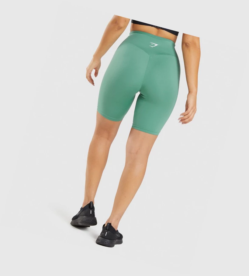 Gymshark Koulutus Cycling Naisten Shortsit Vihreä | MYTVNP543