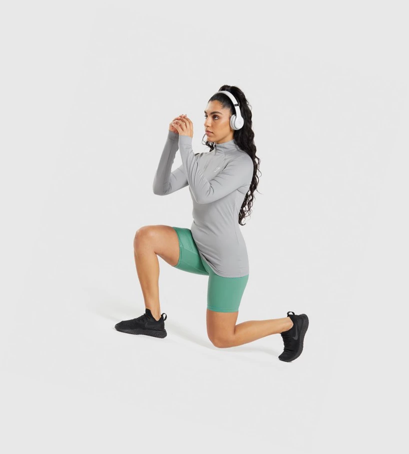 Gymshark Koulutus Cycling Naisten Shortsit Vihreä | MYTVNP543