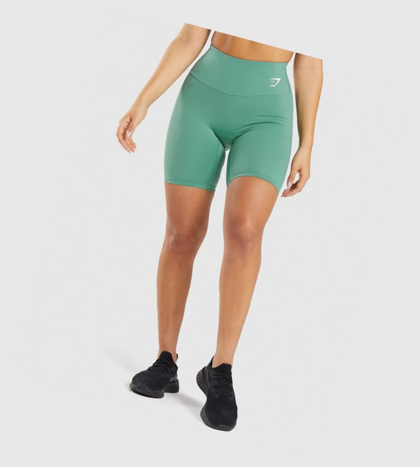 Gymshark Koulutus Cycling Naisten Shortsit Vihreä | MYTVNP543