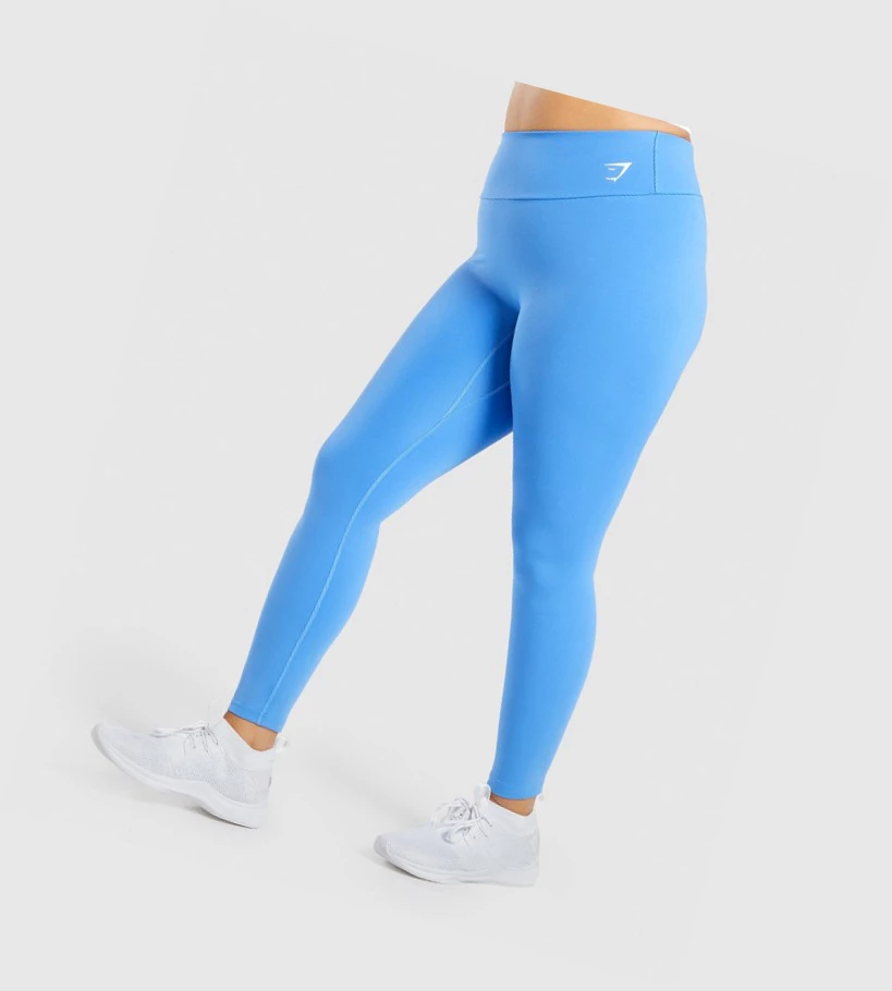Gymshark Koulutus High Waisted Naisten Leggingsit Sininen | ETBMRO762