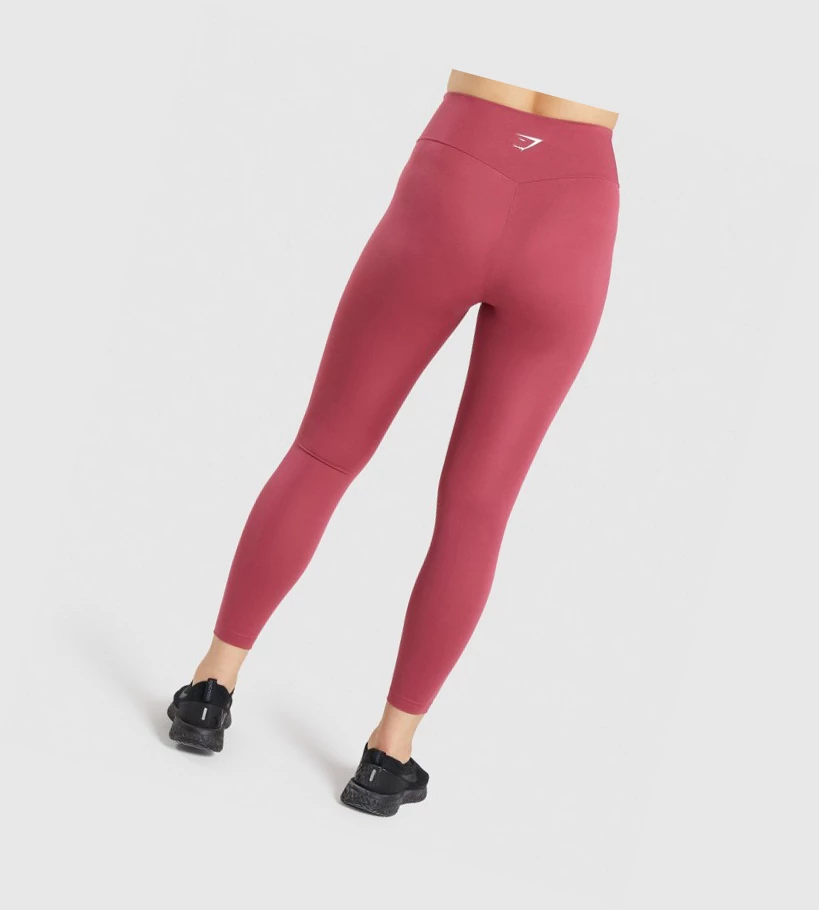 Gymshark Koulutus High Waisted Naisten Leggingsit Pinkki | FZBTKI978