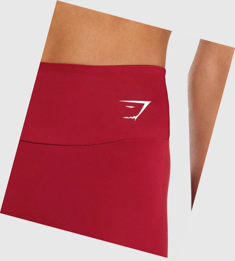 Gymshark Koulutus High Waisted Naisten Leggingsit Viininpunainen | PYLDHK216