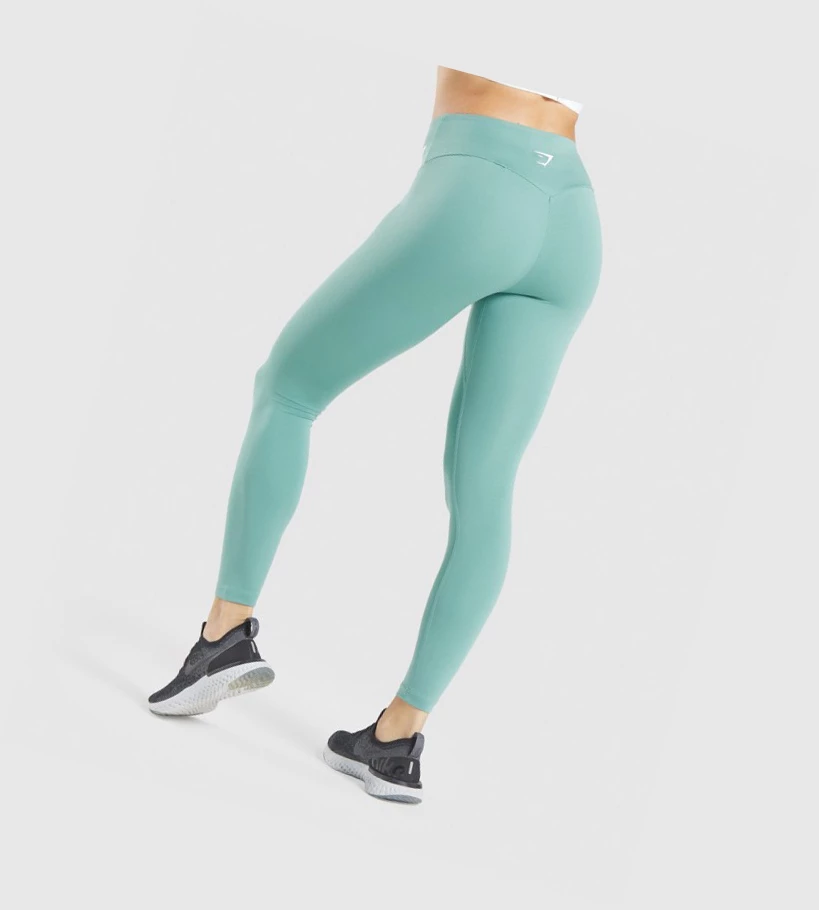 Gymshark Koulutus High Waisted Naisten Leggingsit Vaaleanvihreä | XNOTSW163