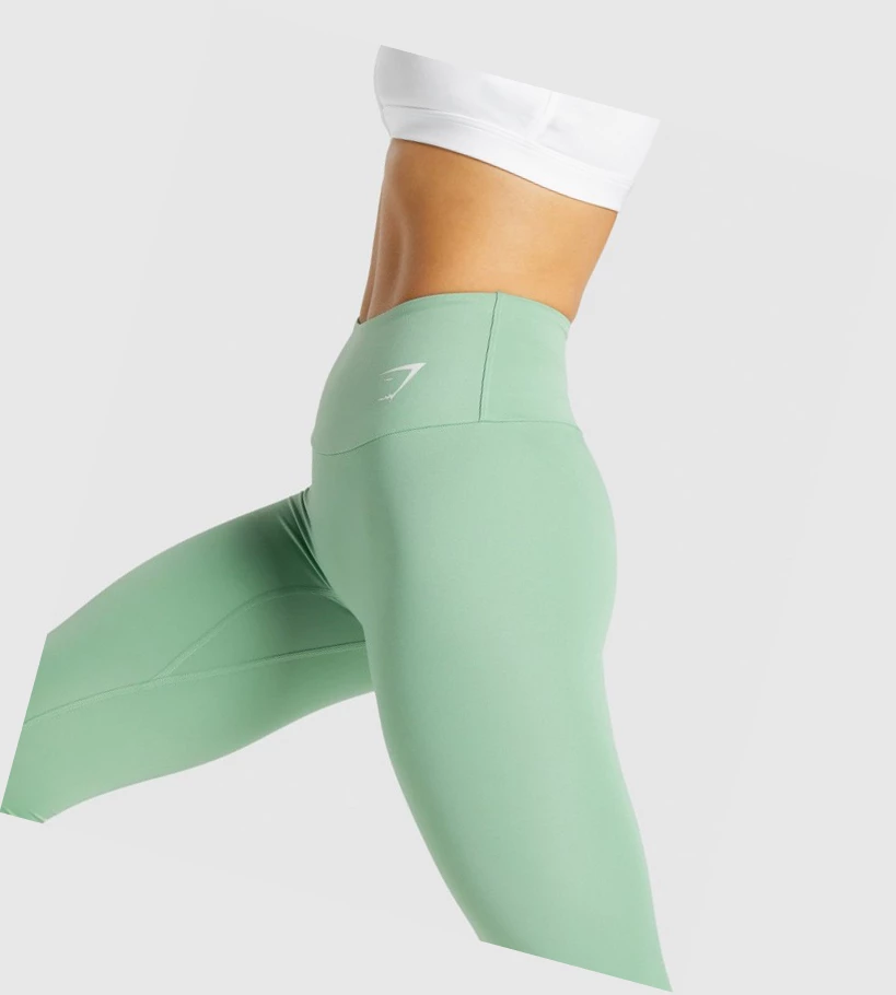 Gymshark Koulutus High Waisted Naisten Leggingsit Vihreä | XTVILG270