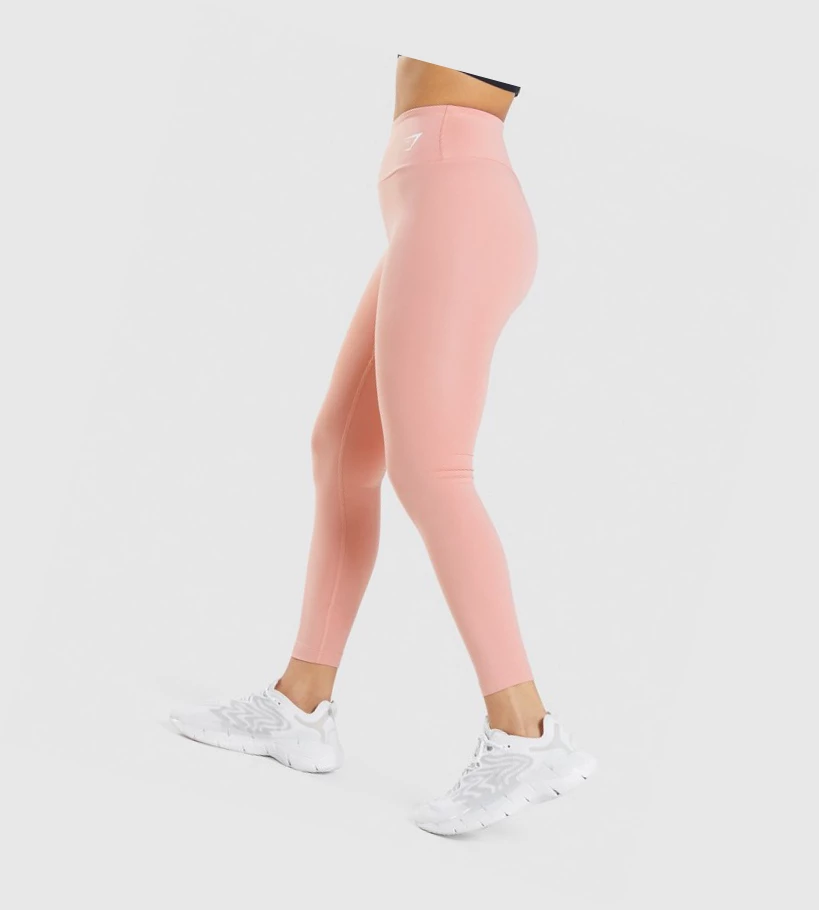 Gymshark Koulutus High Waisted Naisten Leggingsit Pinkki | XZSVWI175