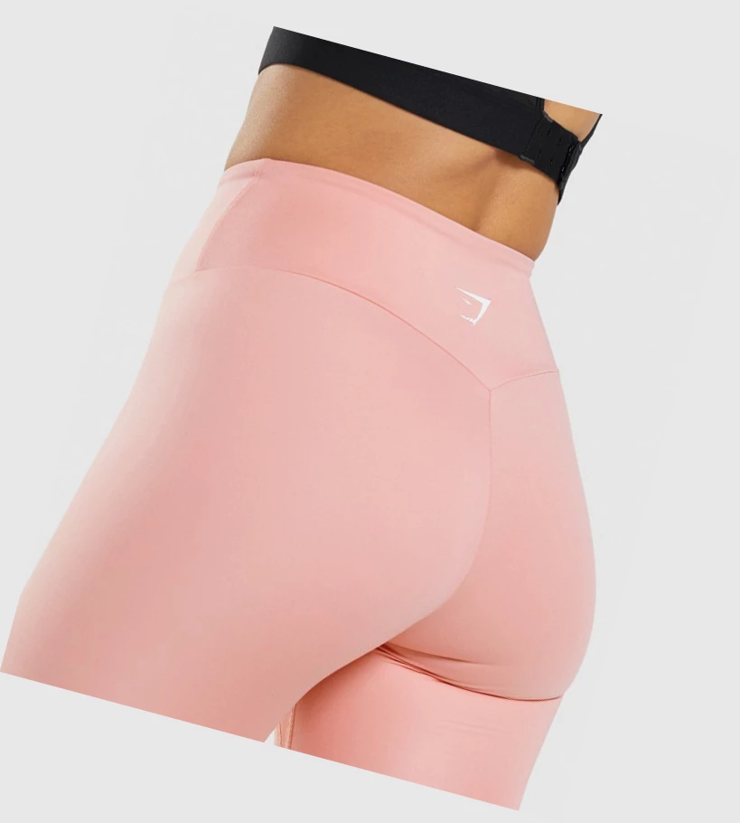 Gymshark Koulutus High Waisted Naisten Leggingsit Pinkki | XZSVWI175