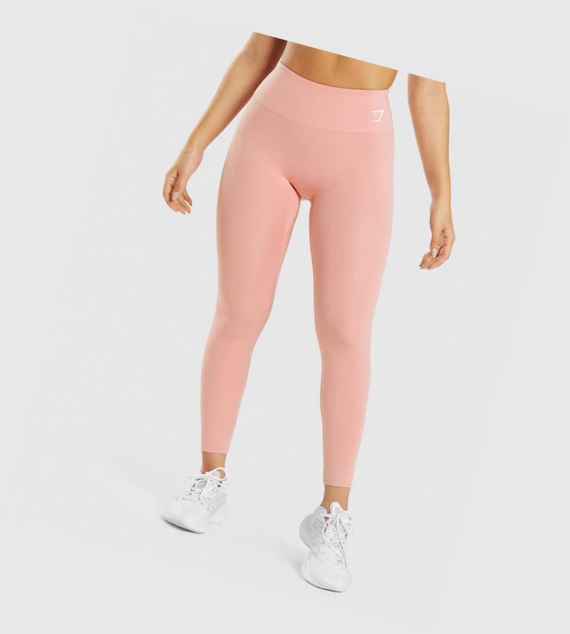 Gymshark Koulutus High Waisted Naisten Leggingsit Pinkki | XZSVWI175