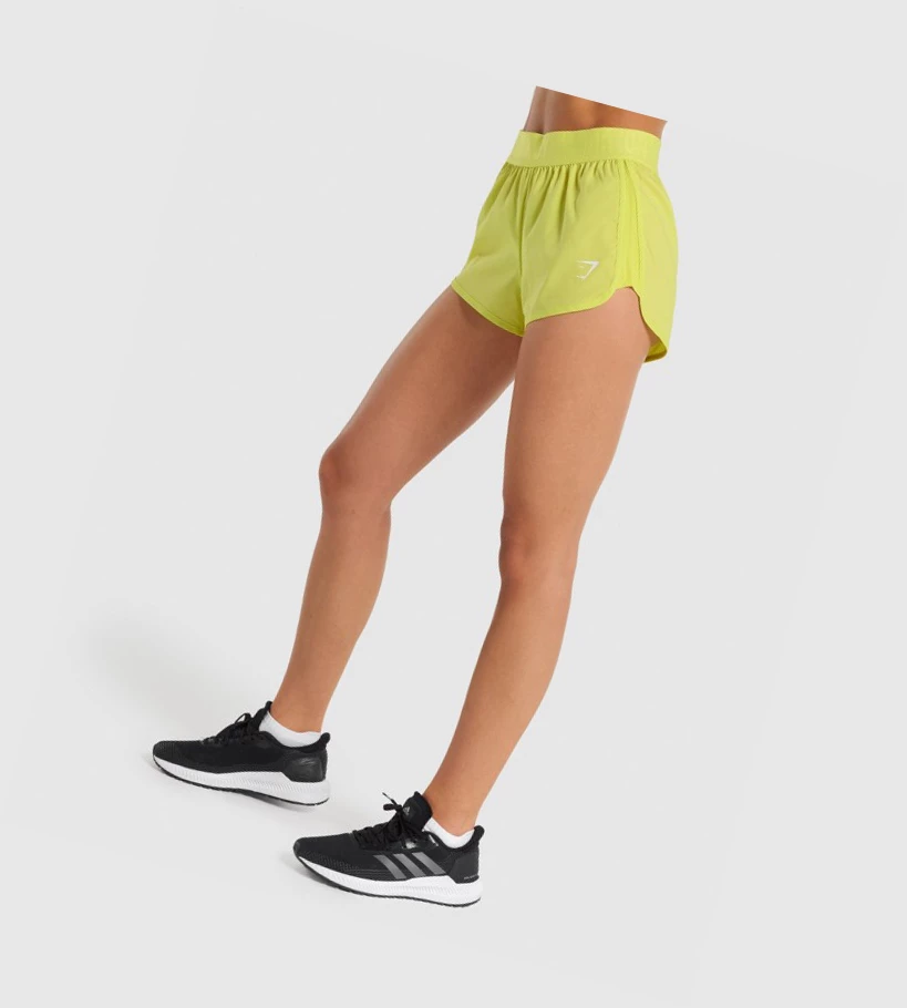 Gymshark Koulutus Loose Fit Naisten Shortsit Keltainen | EYIQLD208