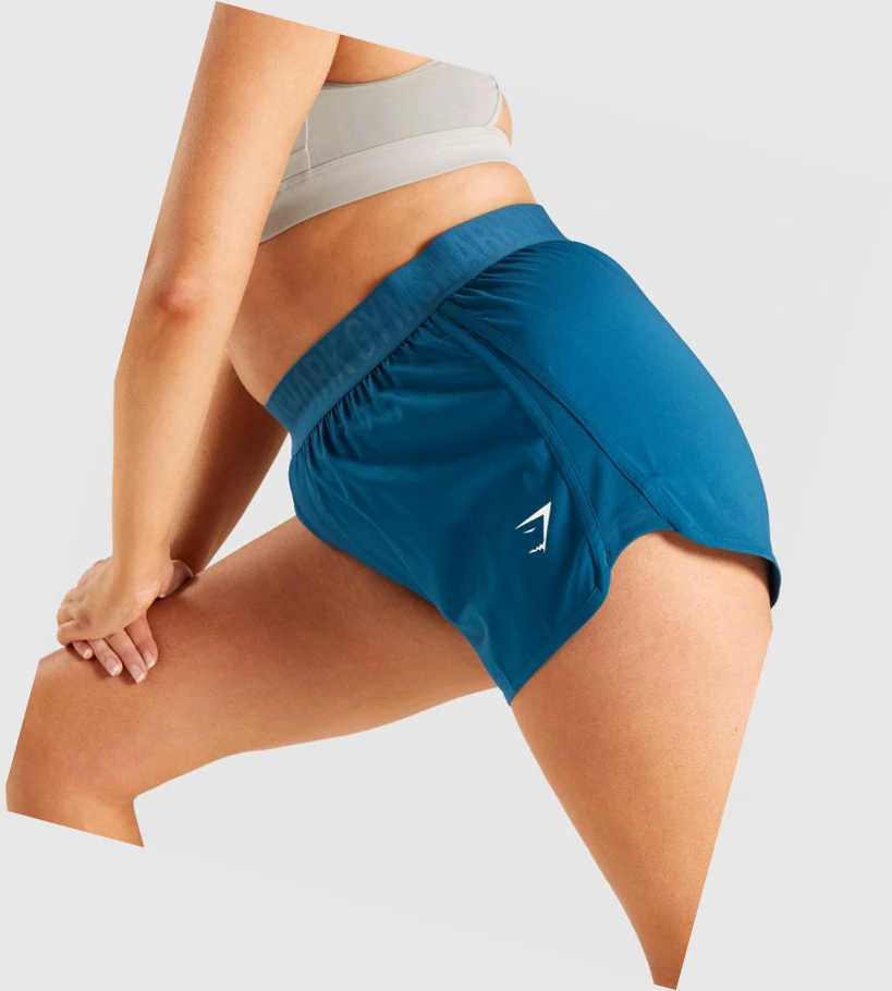 Gymshark Koulutus Loose Fit Naisten Shortsit Turkoosi | FRUEKH763
