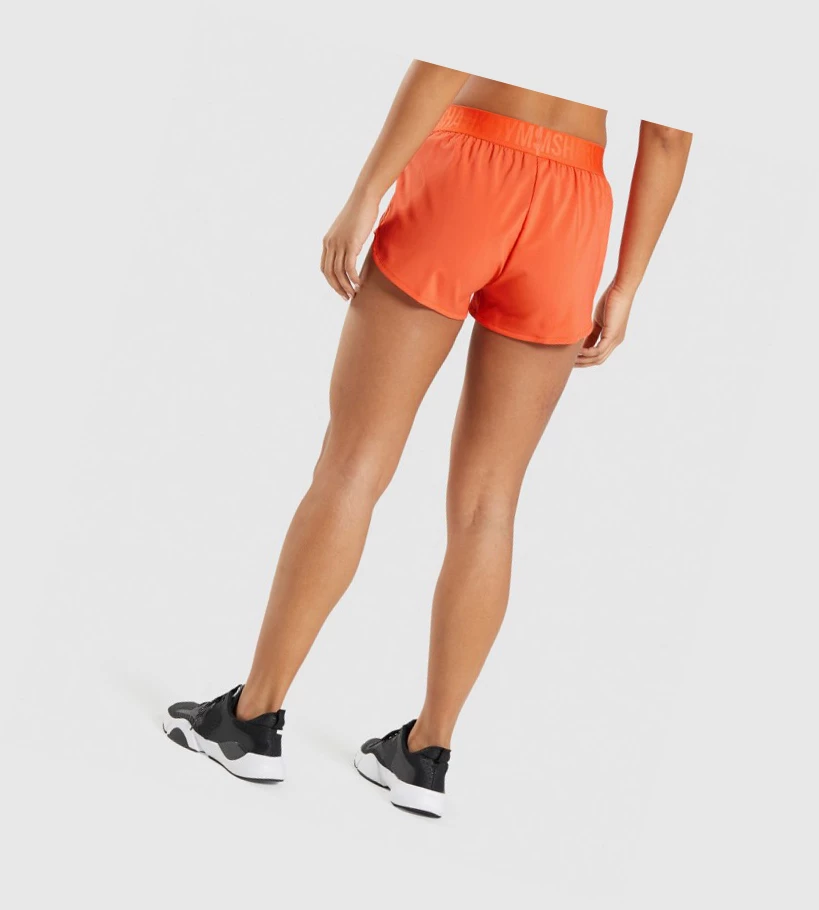 Gymshark Koulutus Loose Fit Naisten Shortsit Oranssi | FUPNZA784