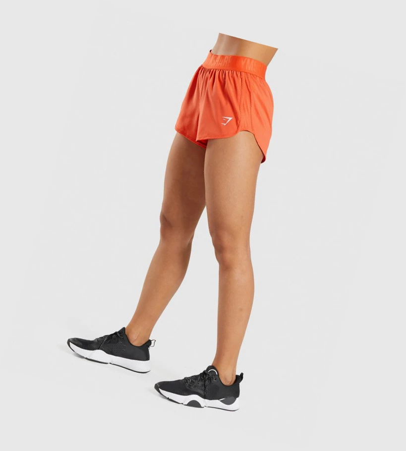 Gymshark Koulutus Loose Fit Naisten Shortsit Oranssi | FUPNZA784
