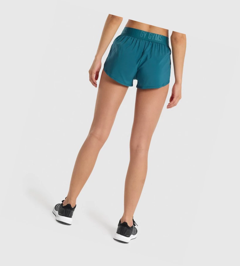 Gymshark Koulutus Loose Fit Naisten Shortsit Turkoosi | LVBWET834