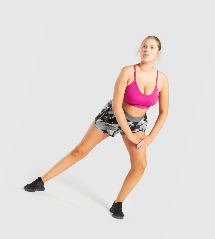 Gymshark Koulutus Loose Fit Naisten Shortsit Mustat | QBTDOJ264