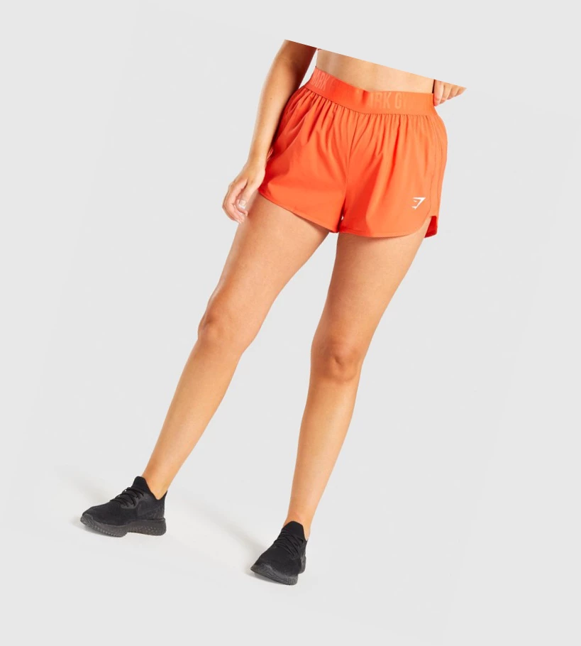 Gymshark Koulutus Loose Fit Naisten Shortsit Oranssi | QHXGME032