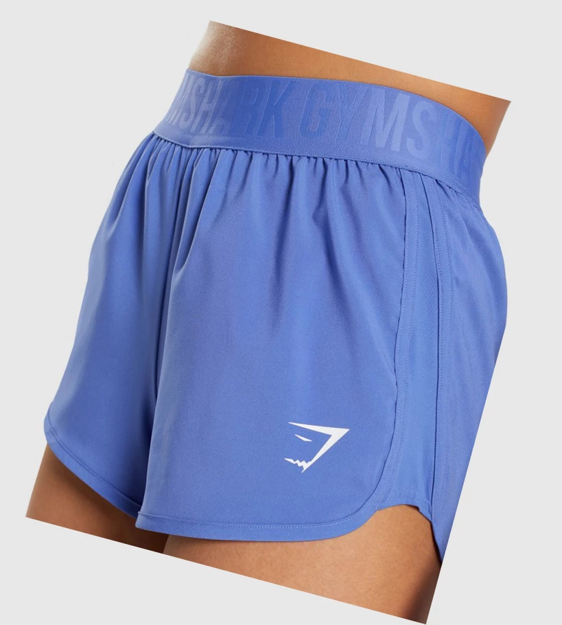 Gymshark Koulutus Loose Fit Naisten Shortsit Sininen | XOVRDY068