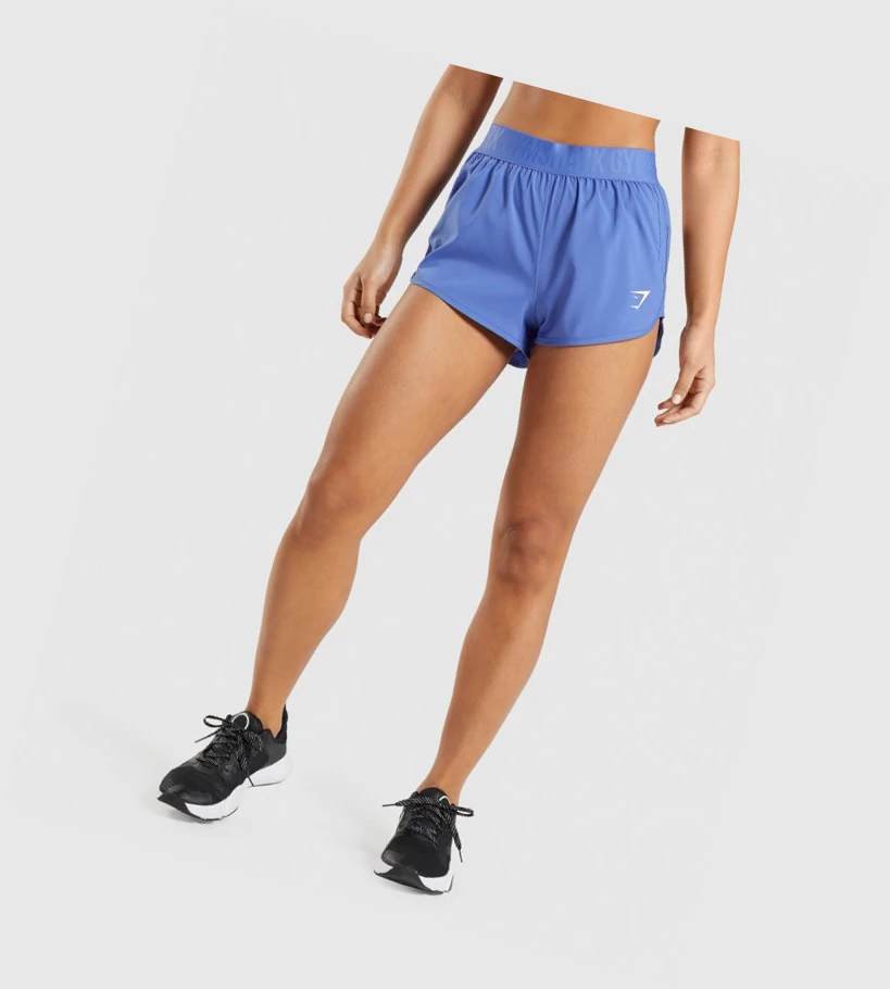 Gymshark Koulutus Loose Fit Naisten Shortsit Sininen | XOVRDY068