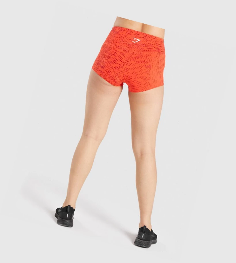 Gymshark Koulutus Lyhyt Length Naisten Shortsit Oranssi | RMACJI657
