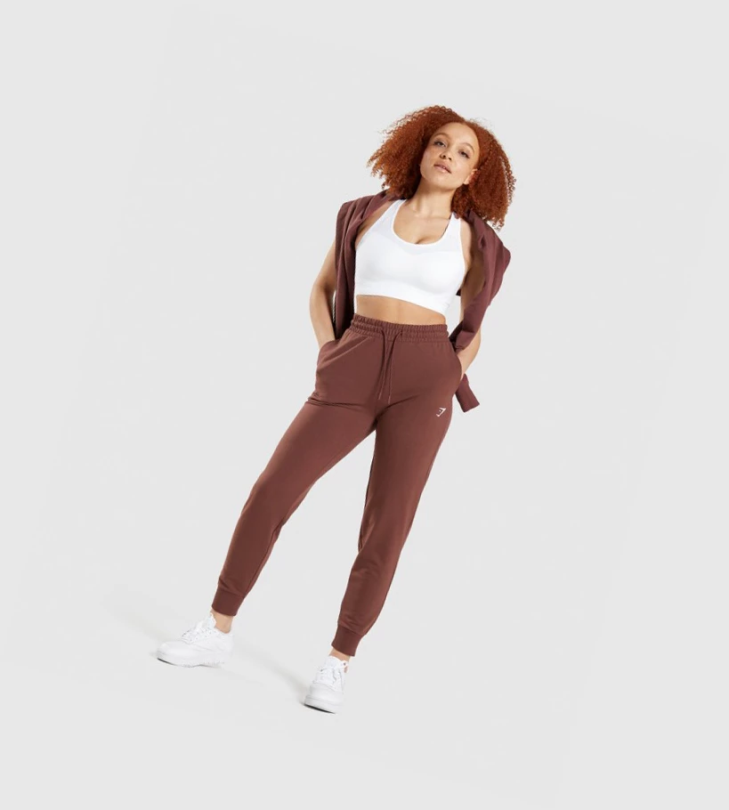 Gymshark Koulutus Naisten Juoksuvaatteet Pinkki Ruskea | FOJZUV360